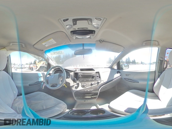2011 Toyota Sienna LE with VIN 5TDJK3DC4BS005853, listed as a Copart auction lot 53582855 with 198,198 mi miles and Salvage Title. Bid and sale history available at carsss.com. Image 13.