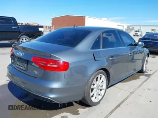 2014 Audi A4 Premium Plus with VIN WAUFFAFL1EN008938, listed as a IAAI auction lot 41602630 with 1 mi miles. Bid and sale history available at carsss.com. Image 4.