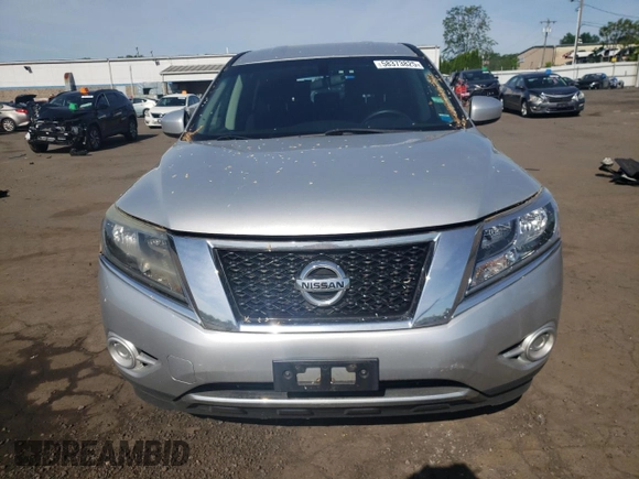 2014 Nissan Pathfinder S with VIN 5N1AR2MM6EC653551, listed as a Copart auction lot 58373825 with 159,300 mi miles and Salvage title. Bid and sale history available at DreamBid. Image 5.