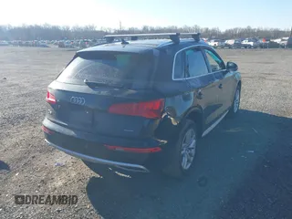 2020 Audi Q5 Premium with VIN WA1ANAFY5L2043678, listed as a IAAI auction lot 41893430 with 108,785 mi miles and . Bid and sale history available at DreamBid. Image 4.
