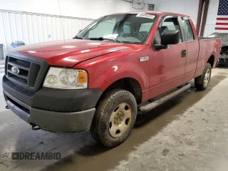2007 Ford F-150 STX with VIN 1FTRX14W17FB23336, listed as a Copart auction lot 49495325 with 40,996 mi miles and Salvage Title. Bid and sale history available at carsss.com. Image 1.