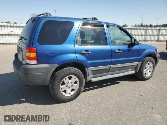 2007 Ford Escape XLT with VIN 1FMYU03Z67KB07923, listed as a Copart auction lot 50120885 with 187,903 mi miles and Salvage Title. Bid and sale history available at carsss.com. Image 3.