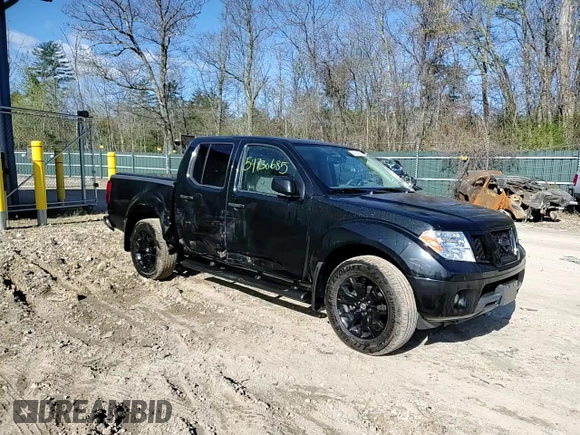 2019 Nissan Frontier SV with VIN 1N6AD0EV1KN733450, listed as a Copart auction lot 54730685 with 59,403 mi miles and Salvage title. Bid and sale history available at DreamBid. Image 13.
