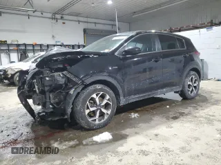 2020 Kia Sportage LX with VIN KNDPMCAC5L7834502, listed as a Copart auction lot 88693265 with 111,085 mi miles and Salvage Title. Bid and sale history available at carsss.com. Image 1.