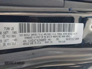 2018 Dodge Durango R/T с VIN 1C4SDHCT0JC460972, выставлен на аукционе IAAI как лот 42633038 с пробегом 93 451 миль миль и . История ставок и продаж доступна на DreamBid. Изображение 9.
