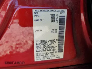 2017 Nissan Altima SV with VIN 1N4AL3AP1HC230896, listed as a Copart auction lot 64444835 with 230,219 mi miles and Clean title. Bid and sale history available at DreamBid. Image 12.
