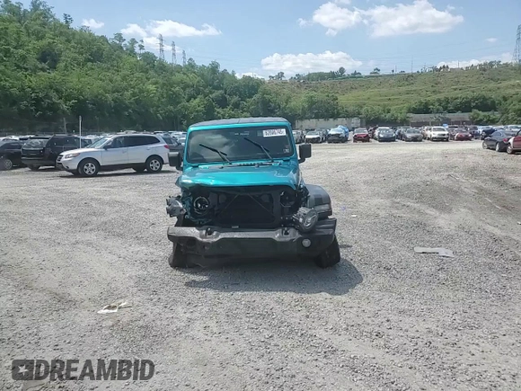 2020 Jeep Wrangler Unlimited Sport Altitude with VIN 1C4HJXDNXLW335332, listed as a Copart auction lot 62008745 with 57,449 mi miles and Salvage title. Bid and sale history available at DreamBid. Image 14.