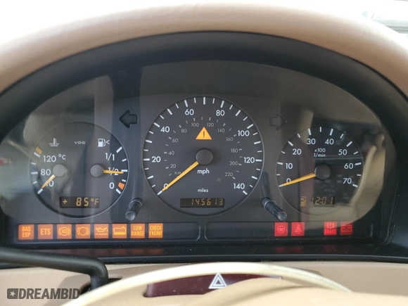 2001 Mercedes-Benz M-Class with VIN 4JGAB54E01A274517, listed as a Copart auction lot 53370745 with 145,613 mi miles and Clean Title. Bid and sale history available at carsss.com. Image 9.