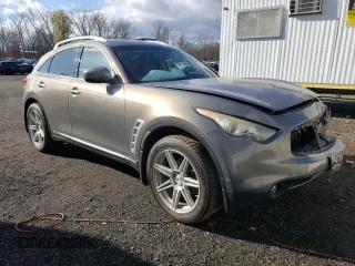 2011 Infiniti FX35 with VIN JN8AS1MW6BM140637, listed as a Copart auction lot 78247484 with 183,952 mi miles and Clean Title. Bid and sale history available at carsss.com. Image 4.