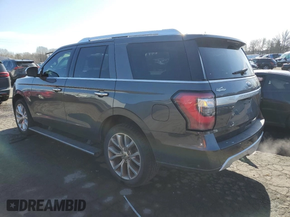 2018 Ford Expedition Platinum with VIN 1FMJU1MT0JEA67720, listed as a Copart auction lot 47764705 with 167,207 mi miles and Clean Title. Bid and sale history available at carsss.com. Image 2.