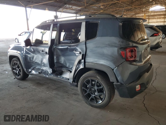 2020 Jeep Renegade Altitude with VIN ZACNJABB7LPL93286, listed as a Copart auction lot 79106014 with 46,884 mi miles and Salvage Title. Bid and sale history available at DreamBid. Image 2.