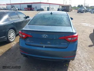2016 Hyundai Sonata 2.4L Sport with VIN 5NPE34AF0GH338552, listed as a IAAI auction lot 41221255 with 148,849 mi miles. Bid and sale history available at carsss.com. Image 16.