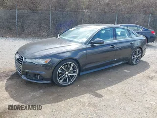 2016 Audi A6 2.0T Premium Plus with VIN WAUGFAFC7GN095669, listed as a IAAI auction lot 41894313 with 84,725 mi miles. Bid and sale history available at carsss.com. Image 18.