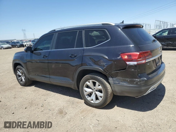 2019 Volkswagen Atlas SE with VIN 1V2DP2CA1KC590593, listed as a Copart auction lot 53830035 with 79,103 mi miles and Salvage title. Bid and sale history available at DreamBid. Image 2.
