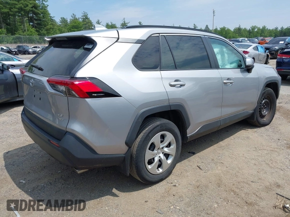2019 Toyota RAV4 LE with VIN 2T3G1RFV1KC005954, listed as a IAAI auction lot 42489612 with 83,343 mi miles and . Bid and sale history available at DreamBid. Image 4.
