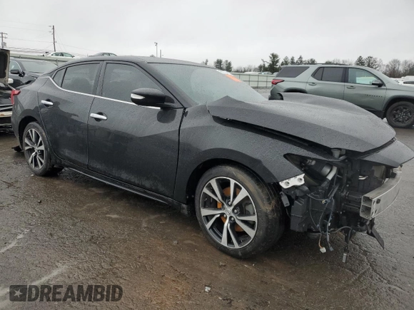 2018 Nissan Maxima SL with VIN 1N4AA6AP0JC405751, listed as a Copart auction lot 65366244 with Not provided miles and Salvage title. Bid and sale history available at DreamBid. Image 4.