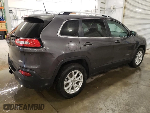 2018 Jeep Cherokee Latitude Plus with VIN 1C4PJMLB5JD535870, listed as a Copart auction lot 44624445 with 116,058 mi miles and Salvage Title. Bid and sale history available at DreamBid. Image 3.