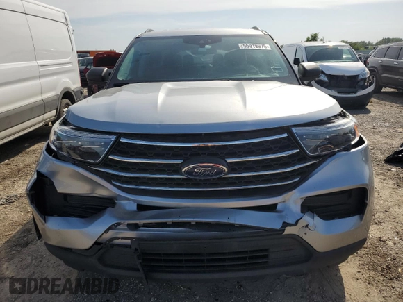 2022 Ford Explorer XLT with VIN 1FMSK7DH9NGB25231, listed as a Copart auction lot 56919975 with 86,593 mi miles and Salvage title. Bid and sale history available at DreamBid. Image 5.
