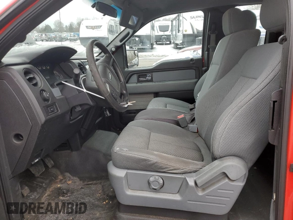 2014 Ford F-150 XL with VIN 1FTFX1EF8EFC59266, listed as a Copart auction lot 89158845 with 176,448 mi miles and Salvage Title. Bid and sale history available at carsss.com. Image 7.