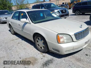 2002 Cadillac DeVille with VIN 1G6KD54Y92U233075, listed as a IAAI auction lot 42034186 with 1 mi miles. Bid and sale history available at carsss.com. Image 1.