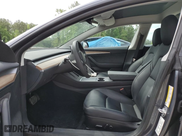 2023 Tesla Model 3 z VIN 5YJ3E1EA5PF658737, wystawiony jako Copart lot #56209345 z przebiegiem 10 226 mil mil oraz Szkoda całkowita • Salvage title. Historia ofert i sprzedaży dostępna na DreamBid. Obrazek 7.