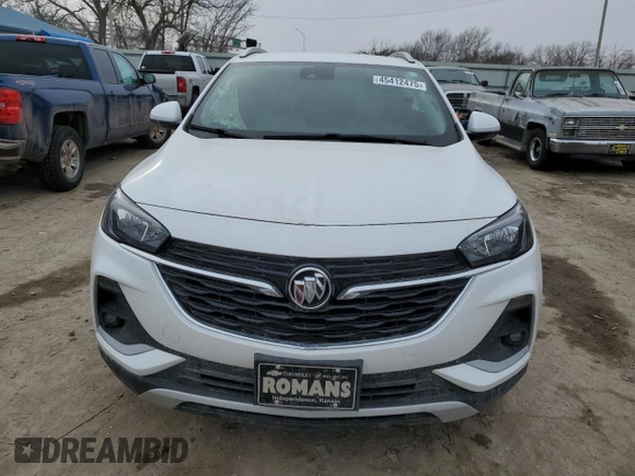 2023 Buick Encore GX Select with VIN KL4MMDS21PB009522, listed as a Copart auction lot 45412475 with 29,155 mi miles and Salvage title. Bid and sale history available at DreamBid. Image 5.