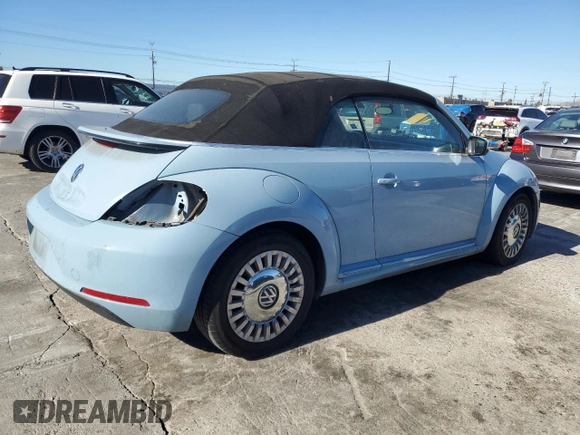 2013 Volkswagen Beetle 2.5L with VIN 3VW5P7AT9DM812173, listed as a Copart auction lot 78222574 with 153,702 mi miles and Salvage Title. Bid and sale history available at DreamBid. Image 3.