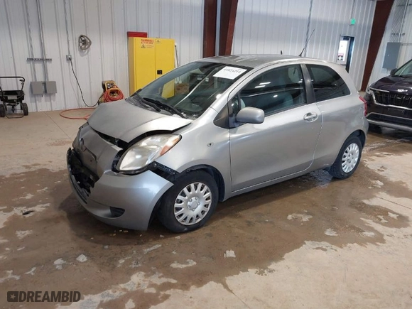 2007 Toyota Yaris with VIN JTDJT923575126617, listed as a IAAI auction lot 41824214 with 86,186 mi miles. Bid and sale history available at carsss.com. Image 2.