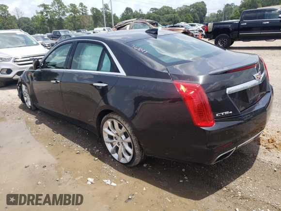 2015 Cadillac CTS Premium AWD with VIN 1G6AZ5S38F0116993, listed as a Copart auction lot 63087095 with 100,533 mi miles and Salvage title. Bid and sale history available at DreamBid. Image 2.