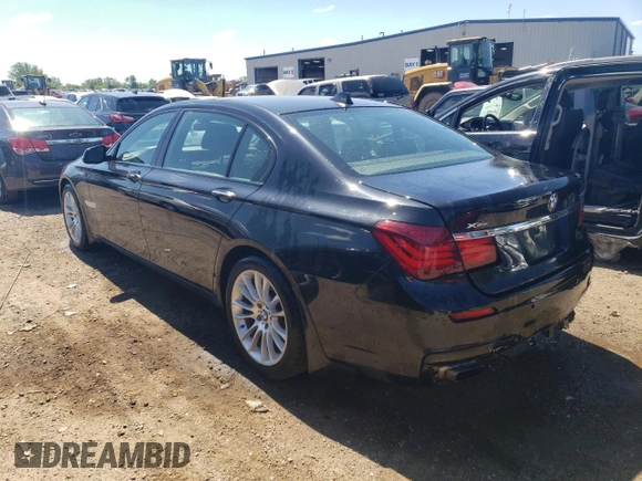 2014 BMW 7 Series ALPINA B7 xDrive with VIN WBAYF8C51ED653036, listed as a Copart auction lot 58156764 with 116,611 mi miles and Salvage Title. Bid and sale history available at DreamBid. Image 2.