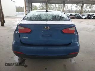 2015 Kia Forte LX with VIN KNAFX4A6XF5258860, listed as a Copart auction lot 44387555 with 119,241 mi miles and Salvage Title. Bid and sale history available at carsss.com. Image 6.
