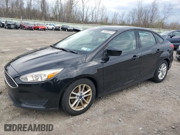 2018 Ford Focus SE with VIN 1FADP3F27JL301121, listed as a Copart auction lot 54596815 with 144,015 mi miles and Clean Title. Bid and sale history available at carsss.com. Image 1.