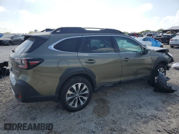2024 Subaru Outback Limited with VIN 4S4BTANC2R3170070, listed as a Copart auction lot 55589505 with 8,904 mi miles and Salvage title. Bid and sale history available at DreamBid. Image 3.