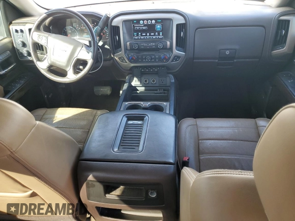 2017 GMC Sierra 1500 Denali with VIN 3GTU2PEJ3HG128374, listed as a Copart auction lot 47121155 with 214,373 mi miles and Salvage Title. Bid and sale history available at DreamBid. Image 8.