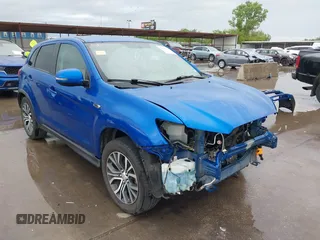 2018 Mitsubishi Outlander ES with VIN JA4AP3AU0JU016836, listed as a IAAI auction lot 42180417 with 96,335 mi miles and . Bid and sale history available at DreamBid. Image 1.