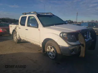 2006 Nissan Frontier LE with VIN 1N6AD07W96C458675, listed as a Copart auction lot 86922704 with 208,357 mi miles and Salvage title. Bid and sale history available at DreamBid. Image 4.