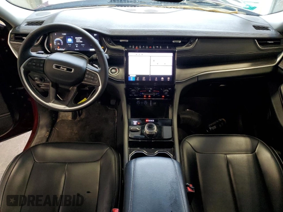 2023 Jeep Grand Cherokee Limited with VIN 1C4RJKBG7P8865294, listed as a Copart auction lot 57562135 with 35,612 mi miles and Salvage title. Bid and sale history available at DreamBid. Image 8.