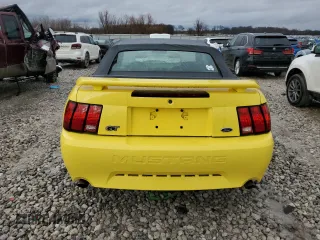 2001 Ford Mustang GT Deluxe with VIN 1FAFP45X71F240069, listed as a Copart auction lot 47072025 with 75,473 mi miles and Clean Title. Bid and sale history available at carsss.com. Image 6.