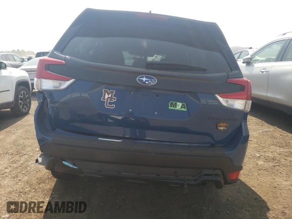2022 Subaru Forester Wilderness with VIN JF2SKAMC3NH470112, listed as a Copart auction lot 60283445 with 25,374 mi miles and Salvage title. Bid and sale history available at DreamBid. Image 6.