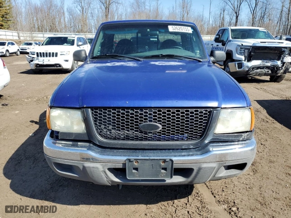 2003 Ford Ranger XL with VIN 1FTYR10DX3TA12645, listed as a Copart auction lot 52620155 with 270,078 mi miles and Clean Title. Bid and sale history available at carsss.com. Image 5.
