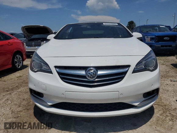 2016 Buick Cascada Premium с VIN W04WT3N57GG152036, выставлен на аукционе Copart как лот 67237824 с пробегом 70 623 миль миль и Списание • Salvage title. История ставок и продаж доступна на DreamBid. Изображение 5.