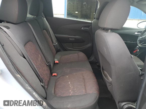 2017 Chevrolet Sonic LT with VIN 1G1JD6SB6H4139671, listed as a Copart auction lot 87265774 with 112,704 mi miles and Salvage Title. Bid and sale history available at carsss.com. Image 10.