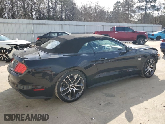 2017 Ford Mustang GT Premium with VIN 1FATP8FFXH5259005, listed as a Copart auction lot 89344785 with 77,139 mi miles and Salvage title. Bid and sale history available at DreamBid. Image 3.
