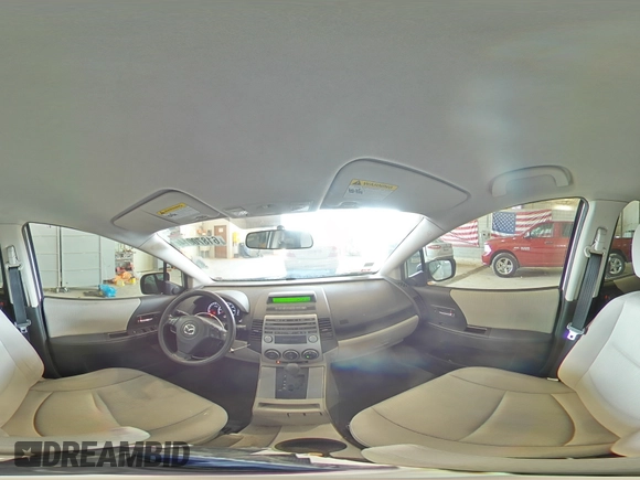 2010 Mazda 5 Sport with VIN JM1CR2W3XA0374407, listed as a Copart auction lot 61870014 with 196,210 mi miles and Salvage Title. Bid and sale history available at DreamBid. Image 14.