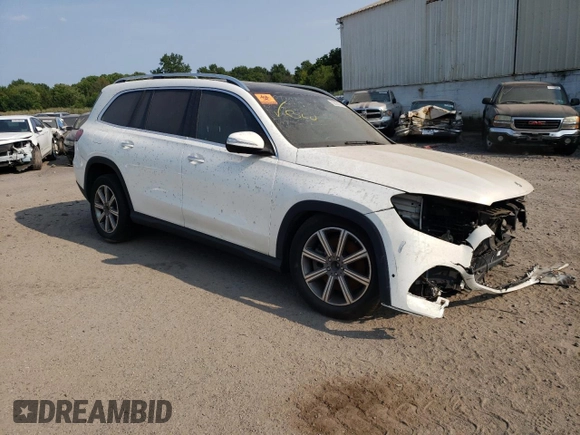 2022 Mercedes-Benz GLS 450 with VIN 4JGFF5KE3NA710005, listed as a Copart auction lot 67391894 with Not Provided miles and Non Repairable. Bid and sale history available at DreamBid. Image 4.