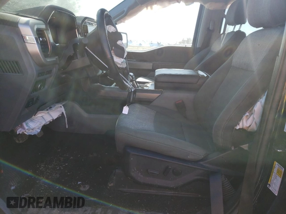 2023 Ford F-150 Lightning Pro with VIN 1FT6W1EV4PWG24488, listed as a Copart auction lot 51523945 with Not provided miles and Salvage title. Bid and sale history available at DreamBid. Image 7.