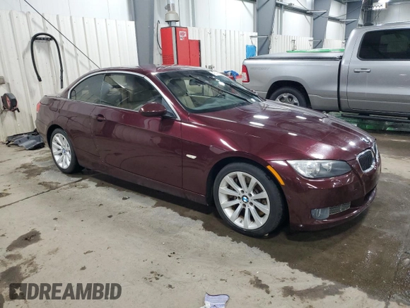 2009 BMW 3 Series 335i with VIN WBAWL73599P181067, listed as a Copart auction lot 45146485 with 106,145 mi miles and Salvage title. Bid and sale history available at DreamBid. Image 4.