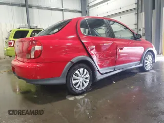 2001 Toyota ECHO with VIN JTDBT123210114144, listed as a Copart auction lot 58531505 with 90,923 mi miles and Salvage title. Bid and sale history available at DreamBid. Image 3.