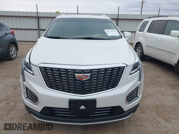 2024 Cadillac XT5 Premium Luxury AWD with VIN 1GYKNERSXRZ707816, listed as a IAAI auction lot 41749596 with 8,701 mi miles. Bid and sale history available at carsss.com. Image 12.
