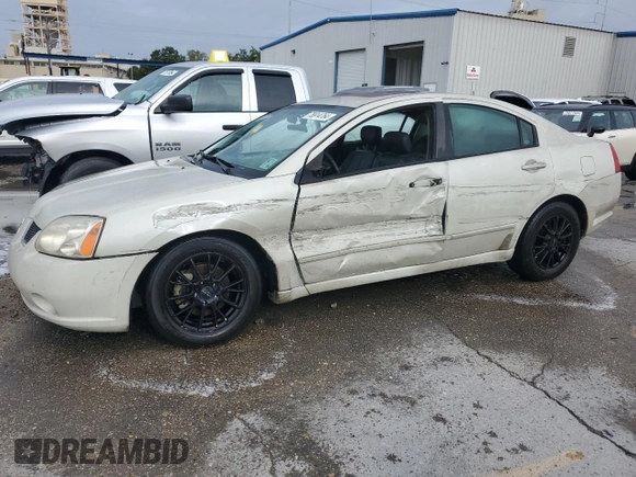 2004 Mitsubishi Galant LS with VIN 4A3AB56S64E065669, listed as a Copart auction lot 78914764 with 183,870 mi miles and Salvage Title. Bid and sale history available at carsss.com. Image 1.